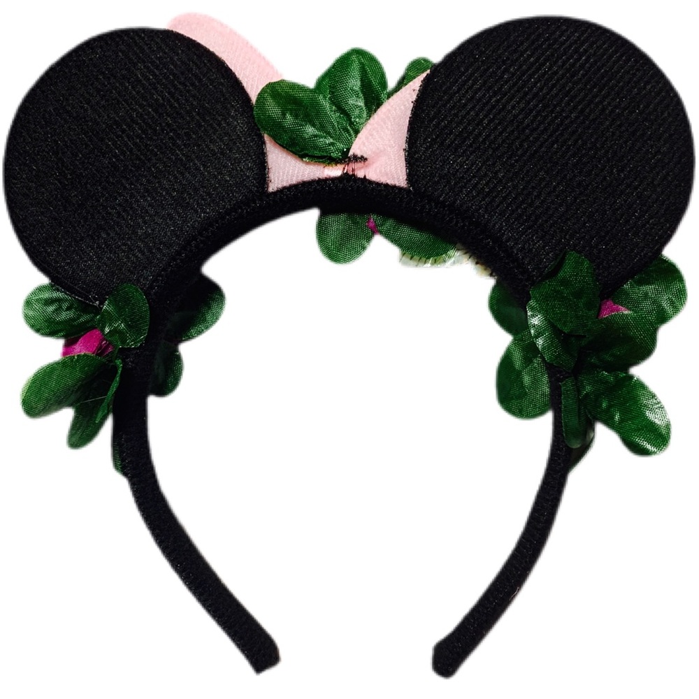 Disney Inspired Minnie Ears Flower Crown Kids/Adults  Minnie Flower Crown - Picture 4 of 7